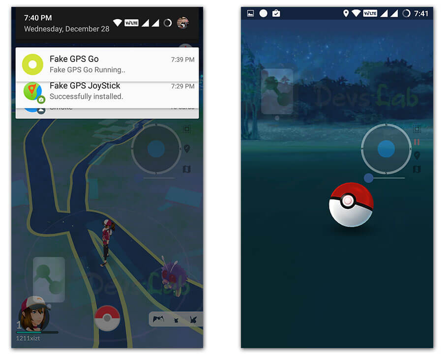 How to play Pokemon GO without moving in Android (No Root) 2017